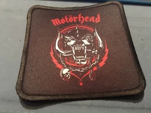 Motörhead Sublimated Patch 3”x3” Album Cover Rock Metal Music - Picture 1 of 1