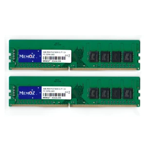Memoz 16GB 2x8GB DDR4 2400MHz Desktop RAM PC4 19200 PC UDIMM 288 pin Memory - Picture 1 of 4