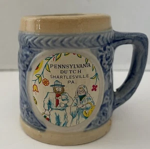 Pennsylvania Dutch Shartlesville, PA. Souvenir Miniature Mug - Picture 1 of 5