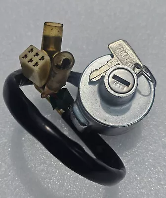 YAMAHA YB50 YB100 YL2 L2G IGNITION MAIN SWITCH ASSY NOS JAPAN Foto 1 de 4