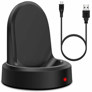 Smart Wireless Charging Charger FOR Samsung Galaxy Watch/Gear S3/Gear Sport - Picture 1 of 1
