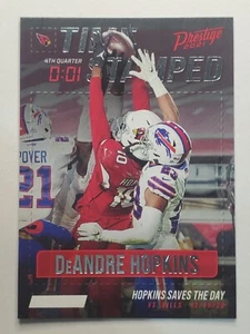 2021 Prestige Time Stamped #9 DeAndre Hopkins ~ Arizona Cardinals - Picture 1 of 2
