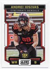 2023 Score #367 Andrei Iosivas RC - Cincinnati Bengals