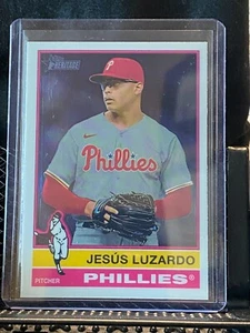 Jesús Luzardo 2025 Topps Heritage Base Chrome SP #478 Phillies - Bild 1 von 2