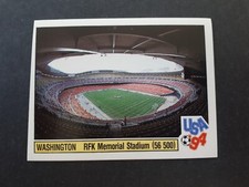 PANINI Football Sticker 1994 USA World Cup 94 #13 WASHINGTON RFK Memorial St.