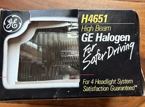 GE Hallogen Headlight Bulb H4651 High Beam 1 Pack MCG461-CH - Foto 1 di 6