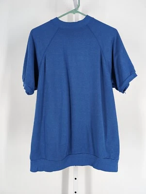Vintage 80s Shortsleeve Faded 5050 Sweatshirt T Shirt Look 38" Athletic Thin - Image 1 of 3