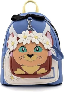 DISNEY LOUNGEFLY Alice im Wunderland Cosplay Mini Rucksack mit Dinah Geldbörse - Bild 1 von 24
