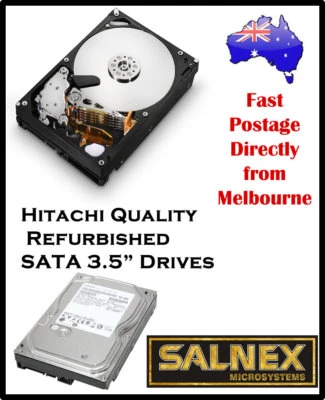 HITACHI 400 GB 3.5" Internal SATA Hard Drive MODEL: HDP725040GLA380 For PC & MAC - Image 1 of 2