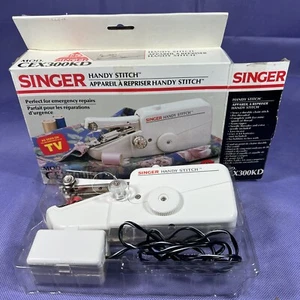 Vintage Singer Handy Stitch, CEX300KD, Handheld Sewing Machine D4 - Picture 1 of 10