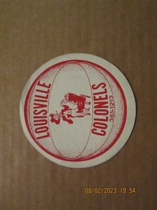 IL Louisville Colonels Vintage Defunct Circa 1970's Team Logo Window Water Decal - Picture 1 of 2