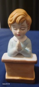 Vintage Porzellan Figur betendes Mädchen - Bild 1 von 3