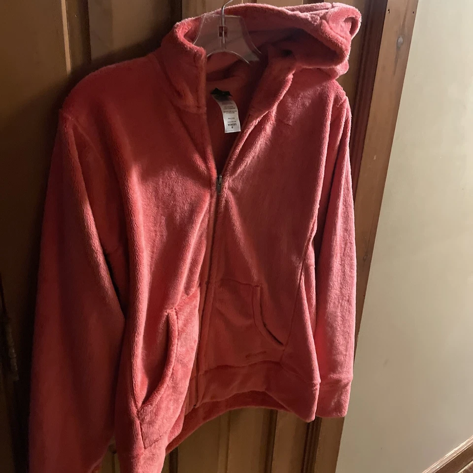Patagonia Retro Pile Fleece Full  Zip Womens Coral, Medium - Image 1 of 4