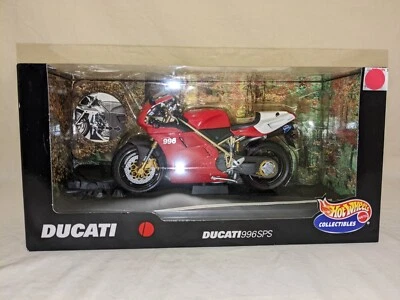 hot wheels set of 2 1/10 ducati and harley davidson - Image 1 of 2