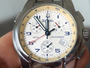 bulova Buzz Aldrin Apollo 11 mission Accutron crono 2009 ref. C852430 - Imagen 1 de 14