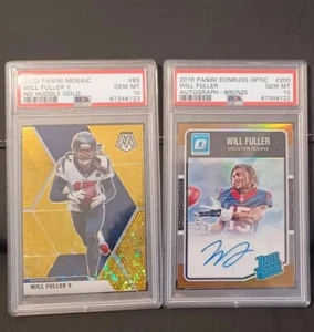 Will Fuller Gold/ Jj Watt Psa 10🔥🔥🔥🔥🔥 - Picture 1 of 4