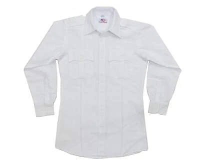 First Class 100% Polyester Long Sleeve Uniform Shirt - Image 1 of 4