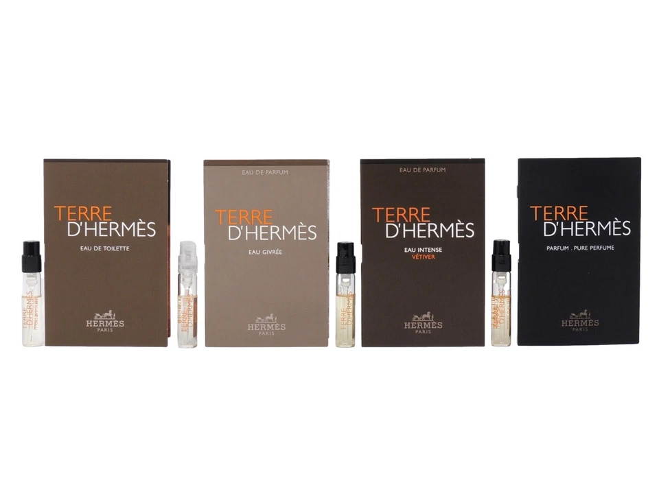 PERFUME HERMES TERRE D'HERMES EAU GIVREE VETIVER 2,0 ml MUESTRAS DE COLONIA PRUEBA LOS 4 Foto 1 de 1