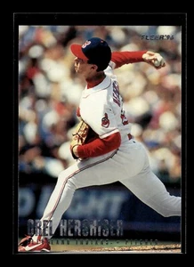 1996 Indians Fleer #5 Orel Hershiser (NM)(BAS) - Picture 1 of 2
