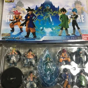 HG Movie Dragon Ball Super Goku Vegeta Fusion set of 8 figures & Effect Bandai - Picture 1 of 2
