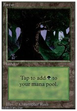 Forest C (Common) Very Fine Normal English - Magic the Gathering - Unlimited