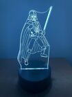 Lampe lumineuse 3D DEL Dark Vador Star Wars décoration d'intérieur cadeau pour tous les fans de la collection