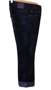 Boys Levi's 511 slim Size 18 Reg Dark Wash blue Denim Jeans c2 - Picture 1 of 11