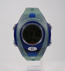 Regina Jaquess Watch Digital Water Resistant Blue Teal - Picture 1 of 7