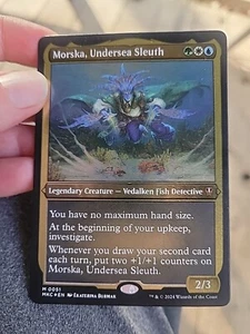 MTG Commander MKM *THICK STOCK* M Morska, Undersea Sleuth #0051 - Picture 1 of 2