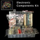 Kit Electronic Component Set Resistance Leds Diodes Electrolytic Capacitor