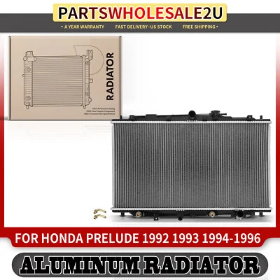 Radiador con enfriador de aceite de transmisión para Honda Prelude 1992-1996 L4 2,2 L 2,2 L Foto 1 de 4