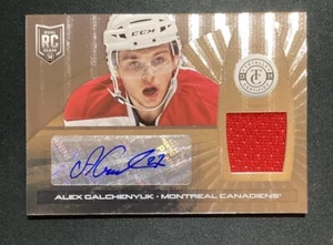 2013-14 Totally Certified Jerseys Alex Galchenyuk #217 Rookie Auto RC - Picture 1 of 3