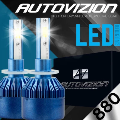 AUTOVIZION LED HID Foglight kit 880 White for 2002-2006 Cadillac Escalade EXT - Image 1 of 4