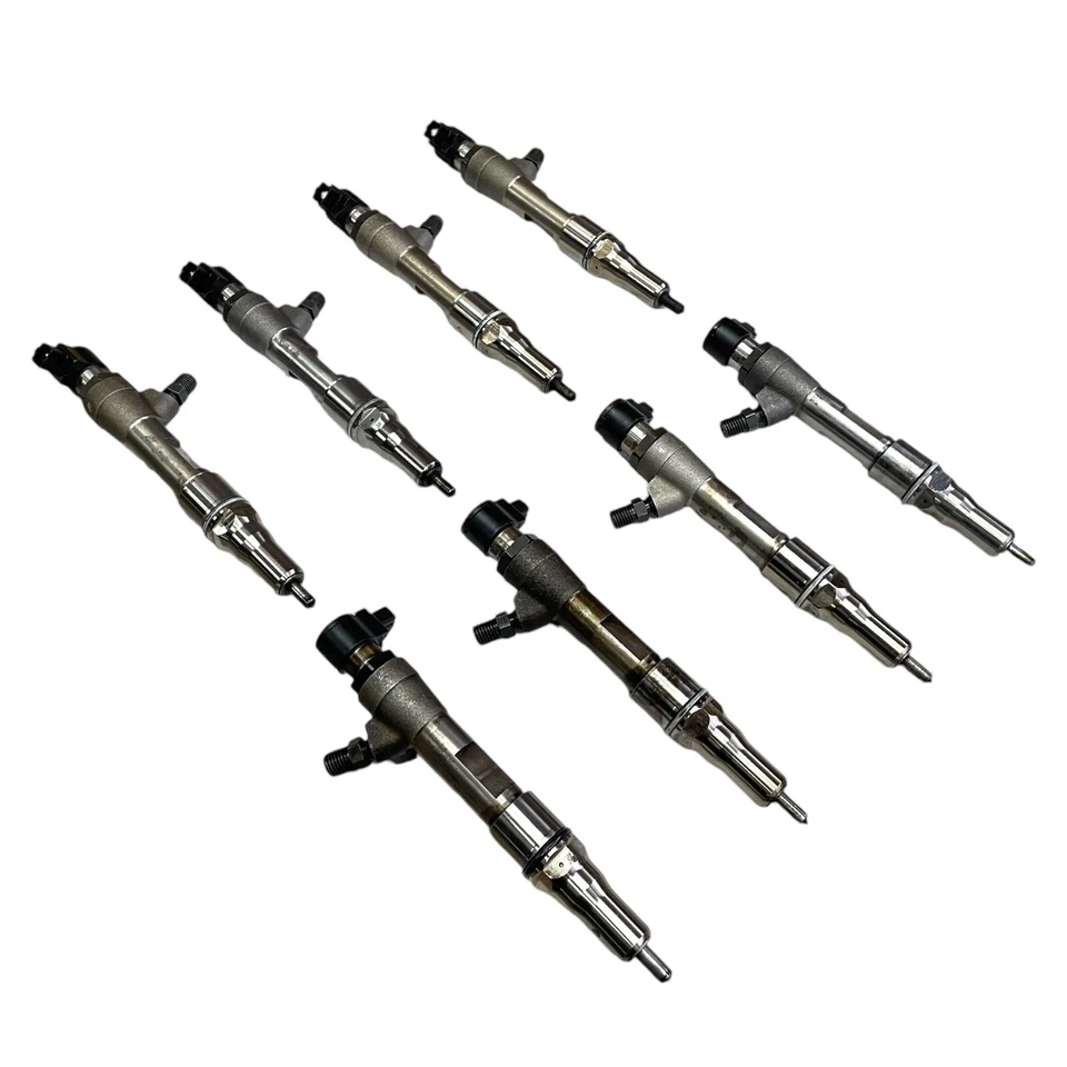 Ford Powerstroke F250 6.4L OEM CORE Diesel Fuel Injector Set (8) 2008 - 2010 - Image 1 of 4