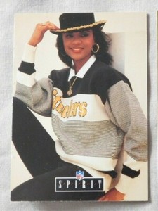 1991 Pro Line Portraits Spirit Collectible #5 Toni Lipps Pittsburgh Steelers