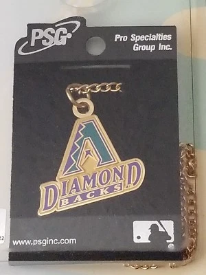 Arizona Diamondbacks Major League Baseball Collectible Pendant Necklace MLB PSG - Image 1 of 3