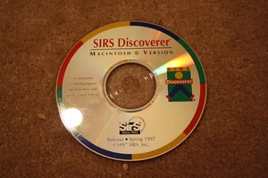 Sirs Discoverer School Software Learning CD MAC Software Homeschool - Picture 1 of 1