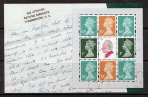 GRAN BRETAÑA 2012 ROALD DAHL PANEL DEFINITIVO FINO USADO - Imagen 1 de 1