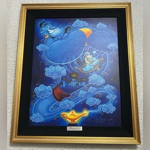 I Dream of Genie ALADDIN 16x20 Disney Fine Art Silver Series - Tim Rogerson 650 $ - Bild 1 von 7