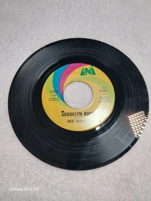 NEIL DIAMOND  Brooklyn Roads/ Holiday Inn Blues * 1968 * 45 - Image 1 of 4