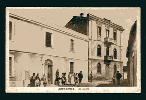 c.ill.  ABBASANTA - VIA ROMA nuova - Imagen 1 de 2
