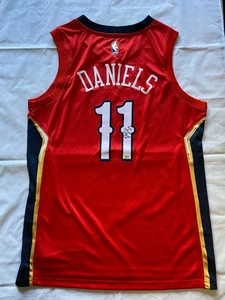 Camiseta deportiva firmada por Dyson Daniels con autógrafo de los New Orleans Pelicans NBA Australia - Imagen 1 de 5