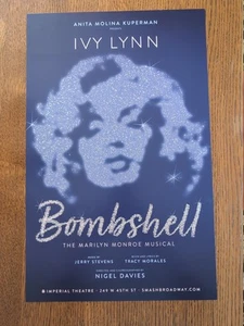 SMASH - Broadway BOMBSHELL Poster Fensterkarte - Bild 1 von 1