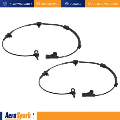 2 Front Right & Left ABS Wheel Speed Sensor for 2012-2014 Chevrolet Orlando 2.4L - Image 1 of 4