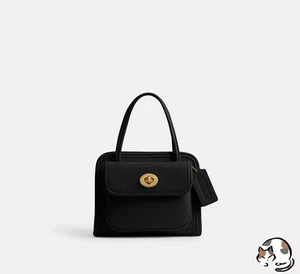 Bolso de Mano COACH Safari CW643 B4BK Mujer Auténtico Japón - Imagen 1 de 4