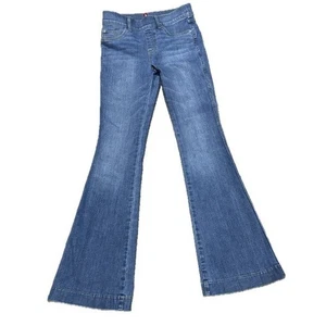 👖🍑 SPANX Vintage Indigo Flare Jeans | XS Pull-On Stretch Sculpting Denim - Bild 1 von 4