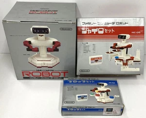 NES R.O.B. Robot Gyro Set & Block Set Nintendo Complete Vintage Rare Japan - Picture 1 of 16
