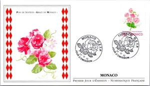 Monaco FDC 1995 Sweet Pea Grace of Monaco - A03351 - Picture 1 of 2