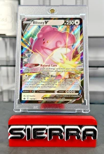 Tarjeta Pokémon Blissey V 119/198 Chilling Reign Holo rara casi nueva - Imagen 1 de 3