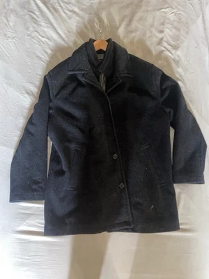 Apt 9 Men’s XL Zippered & Buttoned Wool Coat - Image 1 of 4